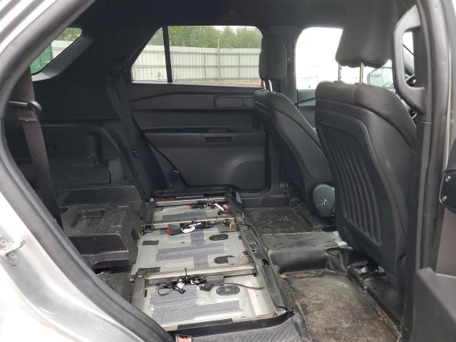 1FM5K8AB1LGA71777 - 2020 FORD EXPLORER POLICE INTERCEPTOR Արծաթագույն լուսանկար 11
