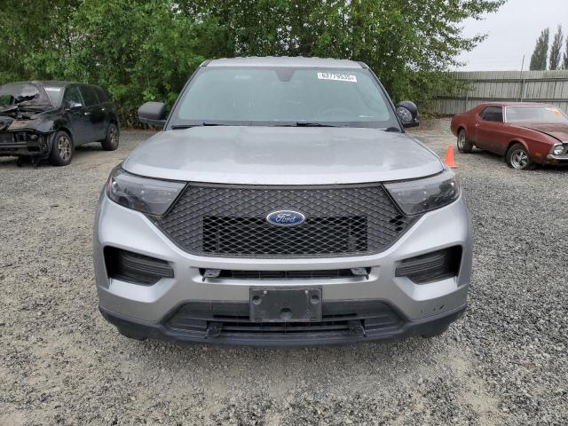 1FM5K8AB1LGA71777 - 2020 FORD EXPLORER POLICE INTERCEPTOR Արծաթագույն լուսանկար 5