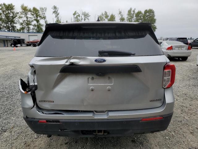 1FM5K8AB1LGA71777 - 2020 FORD EXPLORER POLICE INTERCEPTOR Արծաթագույն լուսանկար 6