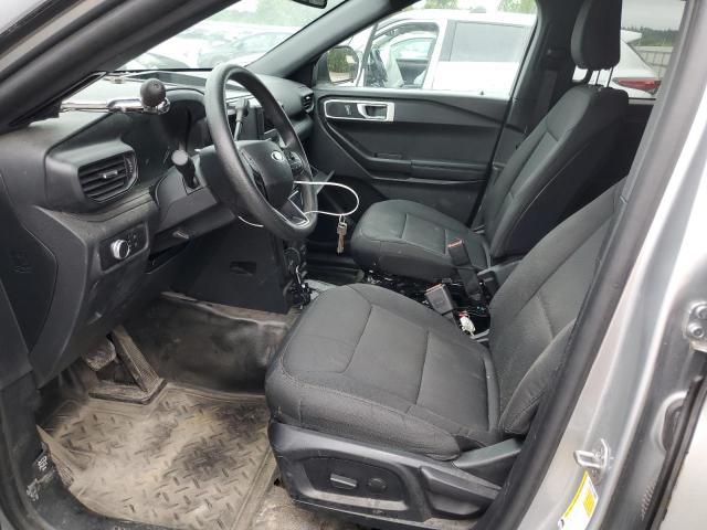 1FM5K8AB1LGA71777 - 2020 FORD EXPLORER POLICE INTERCEPTOR Արծաթագույն լուսանկար 7