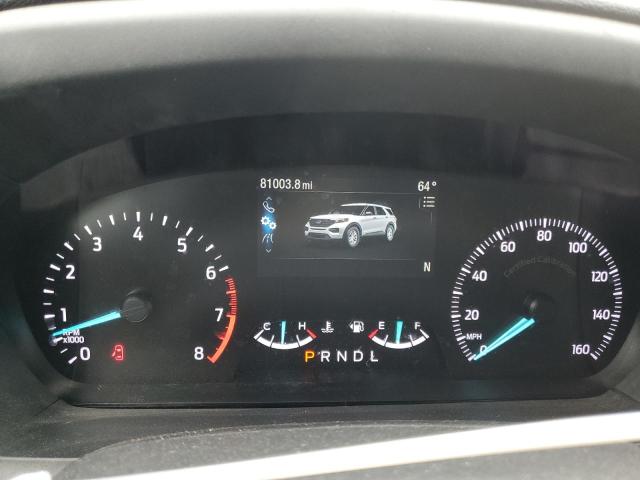 1FM5K8AB1LGA71777 - 2020 FORD EXPLORER POLICE INTERCEPTOR Արծաթագույն լուսանկար 9