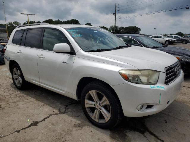 JTEES43A892114577 - 2009 TOYOTA HIGHLANDER SPORT WHITE photo 4