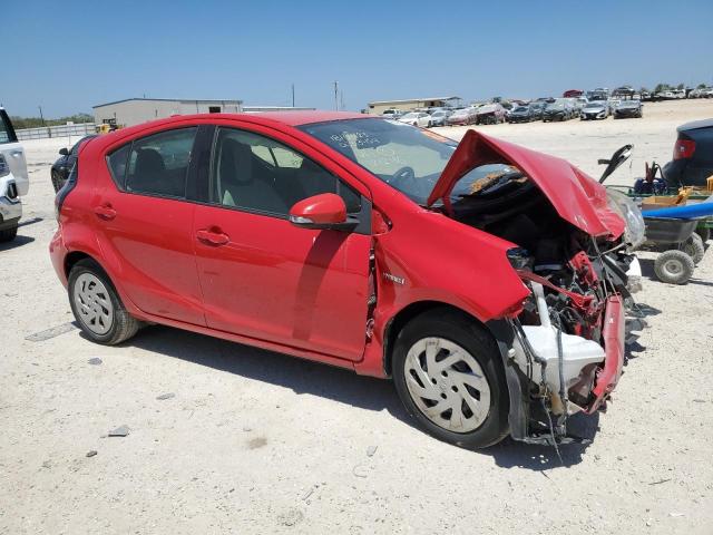 JTDKDTB37G1121246 - 2016 TOYOTA PRIUS C RED photo 4