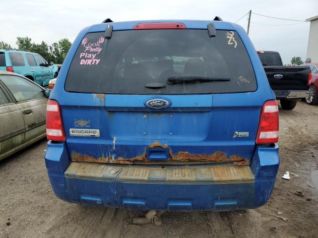 1FMCU0DG6BKA70534 - 2011 FORD ESCAPE XLT BLUE photo 6