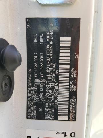 JTEBU5JRXH5481263 - 2017 TOYOTA 4RUNNER SR5/SR5 PREMIUM WHITE photo 13