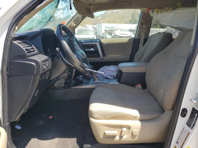 JTEBU5JRXH5481263 - 2017 TOYOTA 4RUNNER SR5/SR5 PREMIUM WHITE photo 7