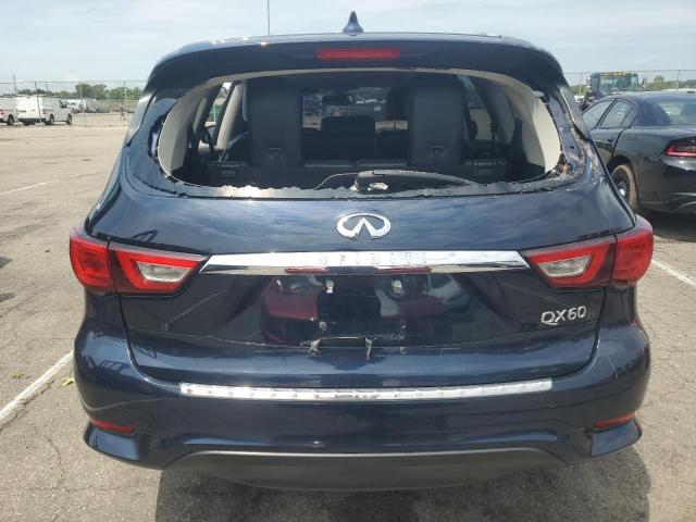 5N1DL0MN7JC500019 - 2018 INFINITI QX60 BLUE photo 6