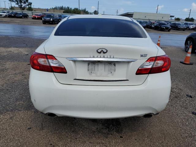 JN1BY1AP4BM325641 - 2011 INFINITI M37 WHITE photo 6