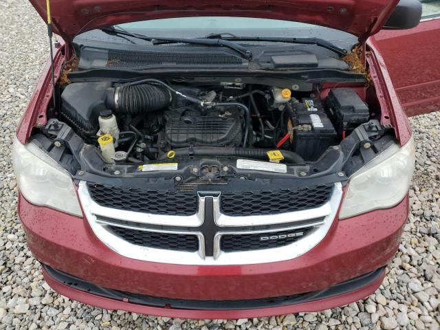 2D4RN4DG8BR730838 - 2011 DODGE GRAND CARA EXPRESS RED photo 12