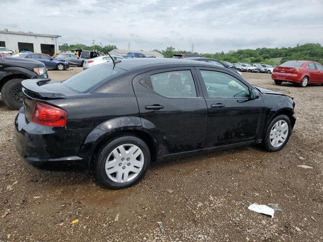 1B3BD4FB9BN598495 - 2011 DODGE AVENGER EXPRESS Siyah fotoğraf 3