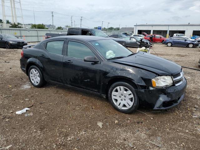 1B3BD4FB9BN598495 - 2011 DODGE AVENGER EXPRESS Siyah fotoğraf 4