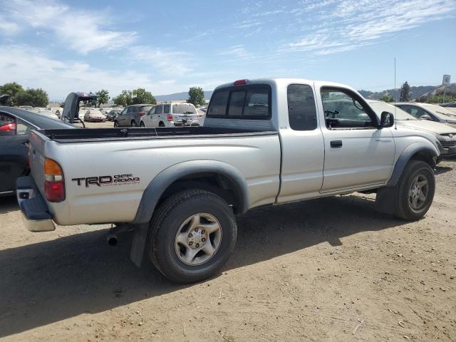5TESN92N72Z072307 - 2002 TOYOTA TACOMA XTRACAB PRERUNNER ვერცხლისფერი ფოტო 3