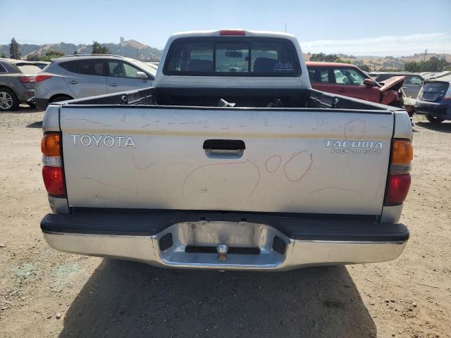 5TESN92N72Z072307 - 2002 TOYOTA TACOMA XTRACAB PRERUNNER ვერცხლისფერი ფოტო 6