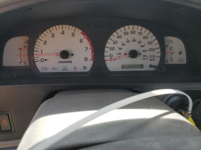 5TESN92N72Z072307 - 2002 TOYOTA TACOMA XTRACAB PRERUNNER ვერცხლისფერი ფოტო 9