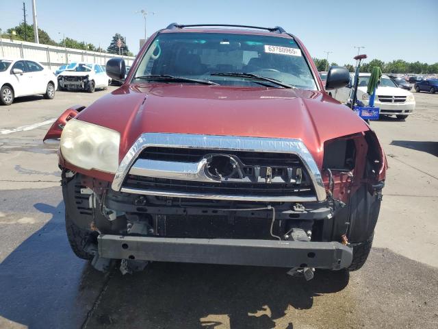 JTEBU14R48K010635 - 2008 TOYOTA 4RUNNER SR5 BURGUNDY photo 5