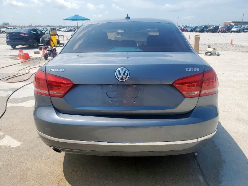 1VWBS7A36FC065623 - 2015 VOLKSWAGEN PASSAT SE GRAY photo 6