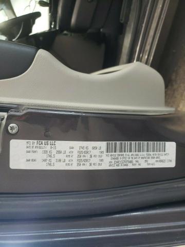 2C4RC1CG7FR754881 - 2015 CHRYSLER TOWN & COU TOURING L GRAY photo 13