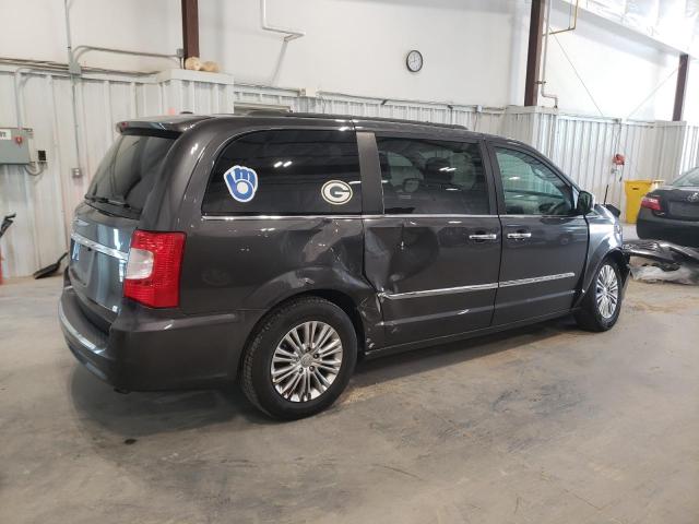 2C4RC1CG7FR754881 - 2015 CHRYSLER TOWN & COU TOURING L GRAY photo 3
