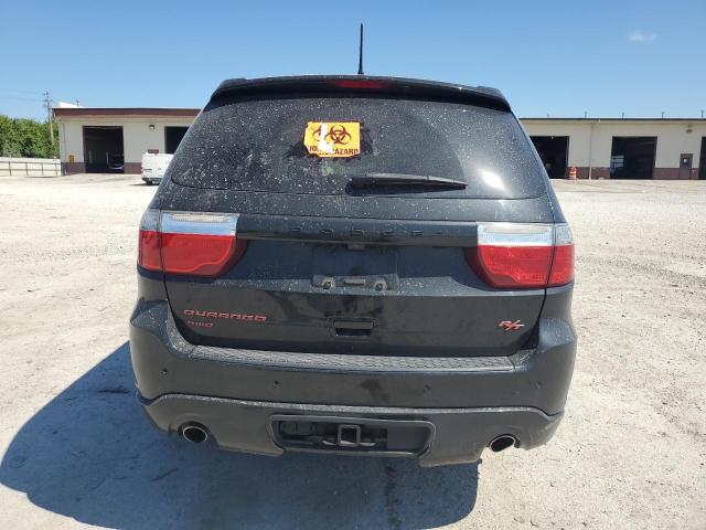 1C4SDJCT0DC658690 - 2013 DODGE DURANGO R/T BLACK photo 6