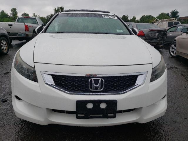 1HGCS22878A015320 - 2008 HONDA ACCORD EXL WHITE photo 5