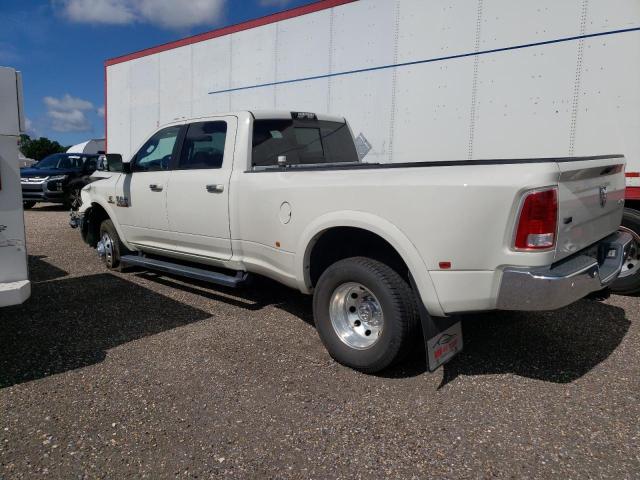 3C63RRJL7JG188441 - 2018 RAM 3500 LARAMIE WHITE photo 2