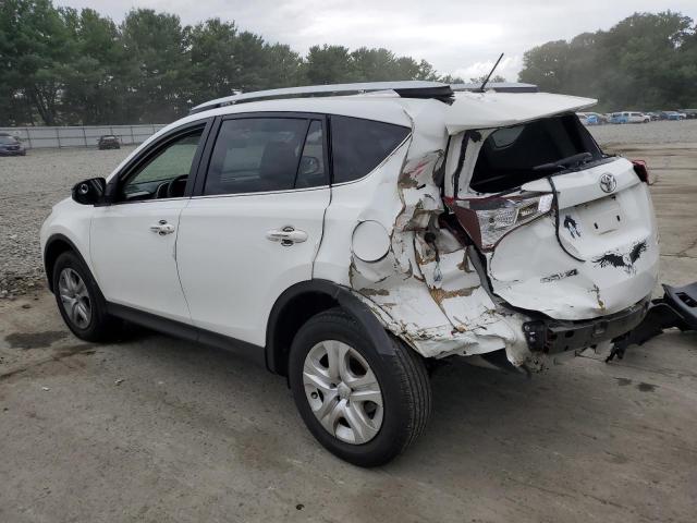 2T3BFREV1EW220332 - 2014 TOYOTA RAV4 LE WHITE photo 2