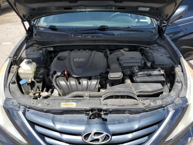 5NPEB4AC4DH728588 - 2013 HYUNDAI SONATA GLS BLUE photo 11