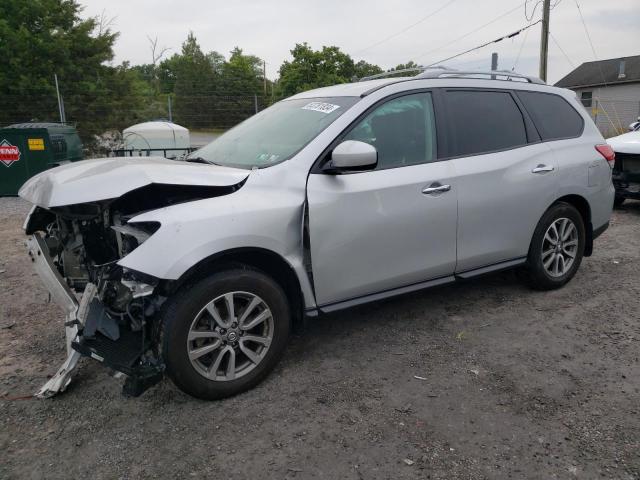 5N1AR2MM5EC680398 - 2014 NISSAN PATHFINDER S SILVER photo 1