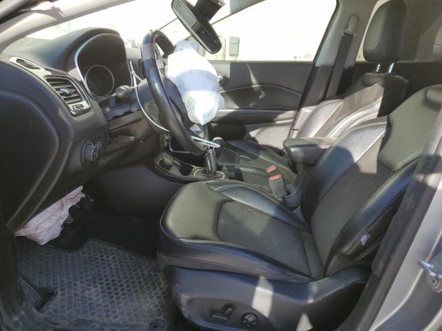 3C4NJDBB0JT396105 - 2018 JEEP COMPASS LATITUDE SILVER photo 7