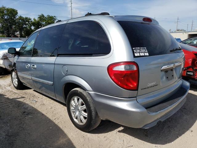 2C4GP54L85R545775 - 2005 CHRYSLER TOWN & COU TOURING Mavi foto 2