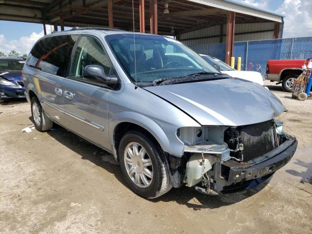 2C4GP54L85R545775 - 2005 CHRYSLER TOWN & COU TOURING Mavi foto 4