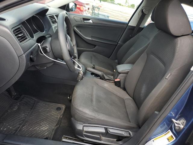3VW2K7AJ0FM257231 - 2015 VOLKSWAGEN JETTA BASE 蓝色 照片 7