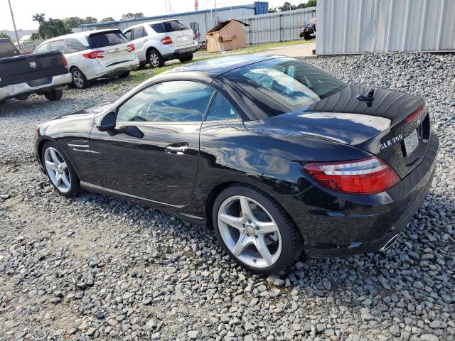 WDDPK5HA2CF032507 - 2012 MERCEDES-BENZ SLK 350 BLACK photo 2