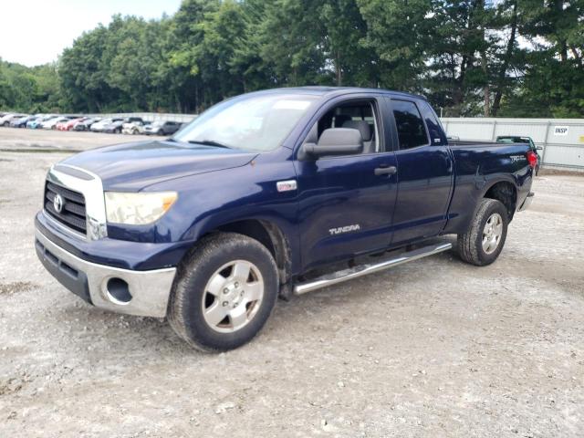 5TBBV54168S504726 - 2008 TOYOTA TUNDRA DOUBLE CAB BLUE photo 1