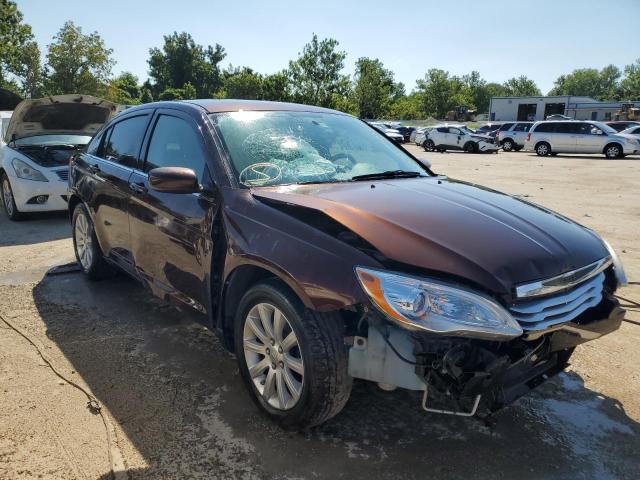 1C3CCBBB5DN600993 - 2013 CHRYSLER 200 TOURING MAROON photo 4