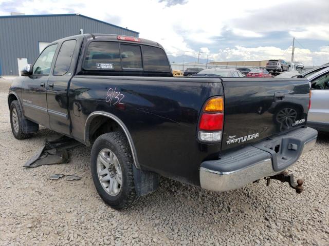 5TBBT44134S456063 - 2004 TOYOTA TUNDRA ACCESS CAB SR5 BLACK photo 2