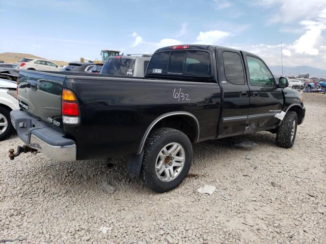 5TBBT44134S456063 - 2004 TOYOTA TUNDRA ACCESS CAB SR5 BLACK photo 3