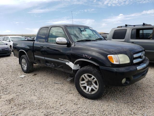 5TBBT44134S456063 - 2004 TOYOTA TUNDRA ACCESS CAB SR5 BLACK photo 4