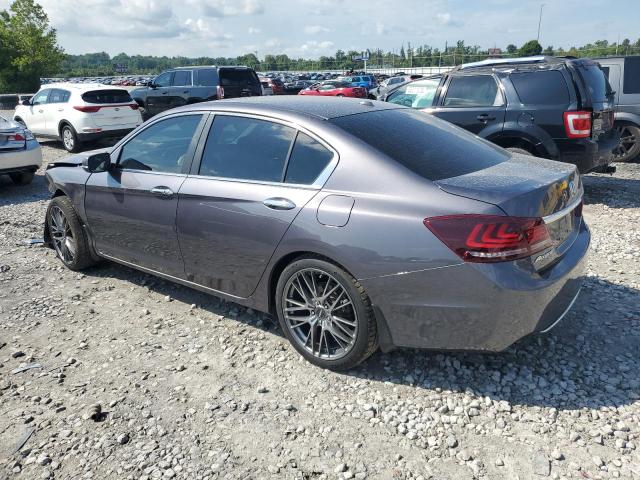 1HGCR2F82FA008679 - 2015 HONDA ACCORD EXL GRAY photo 2