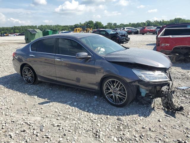 1HGCR2F82FA008679 - 2015 HONDA ACCORD EXL GRAY photo 4