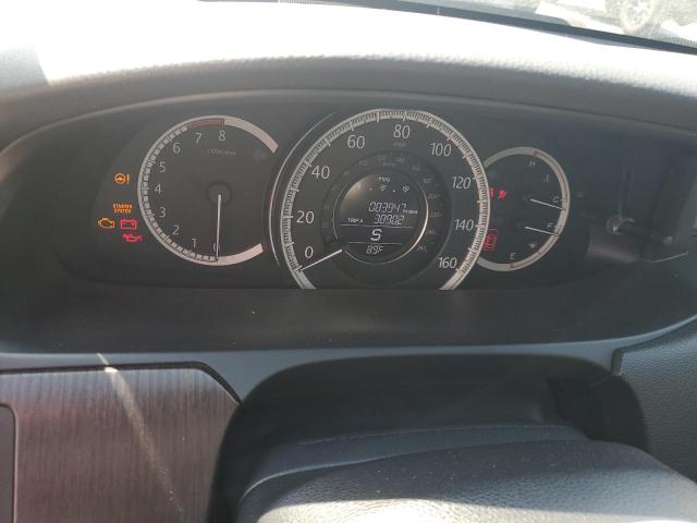 1HGCR2F82FA008679 - 2015 HONDA ACCORD EXL GRAY photo 9