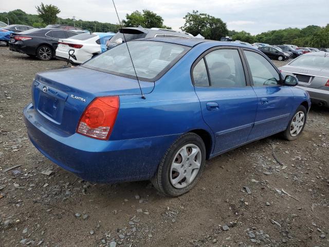 KMHDN46D94U813061 - 2004 HYUNDAI ELANTRA GLS BLUE photo 3