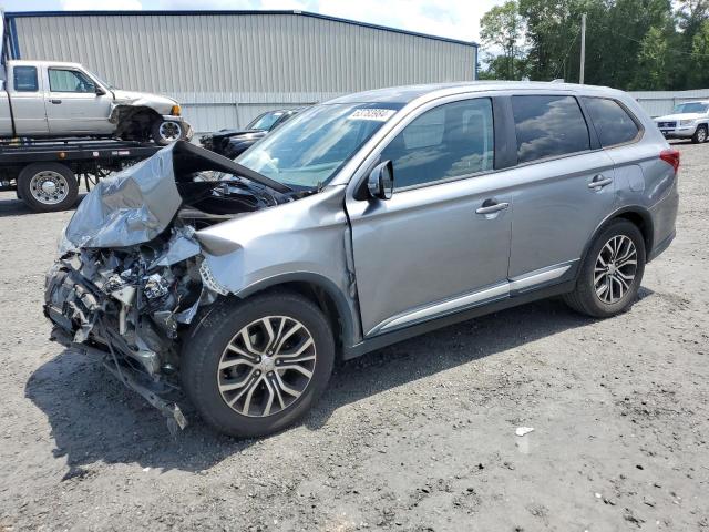 JA4AD3A31HZ044447 - 2017 MITSUBISHI OUTLANDER SE SILVER photo 1