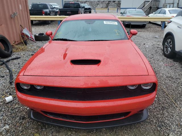 2C3CDZBT0NH256840 - 2022 DODGE CHALLENGER R/T RED photo 5