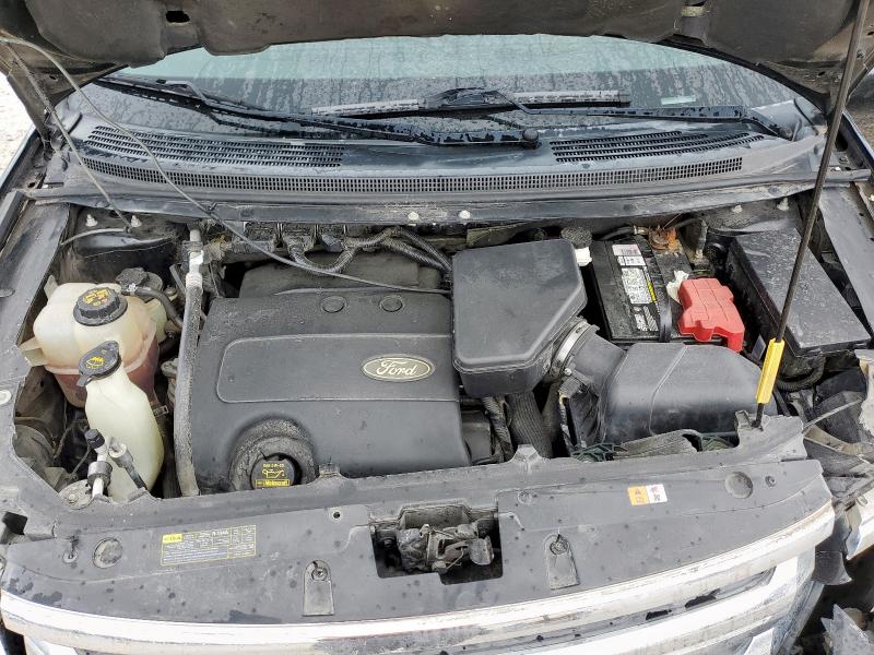 2FMDK3JC7DBB25437 - 2013 FORD EDGE SEL შავი ფოტო 12