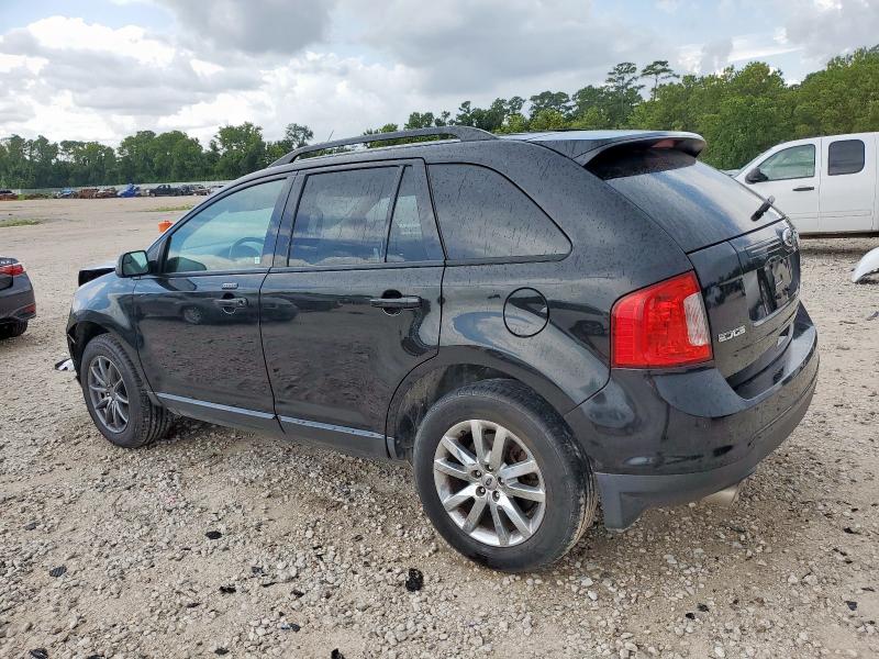 2FMDK3JC7DBB25437 - 2013 FORD EDGE SEL შავი ფოტო 2