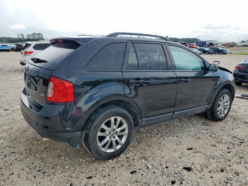 2FMDK3JC7DBB25437 - 2013 FORD EDGE SEL შავი ფოტო 3