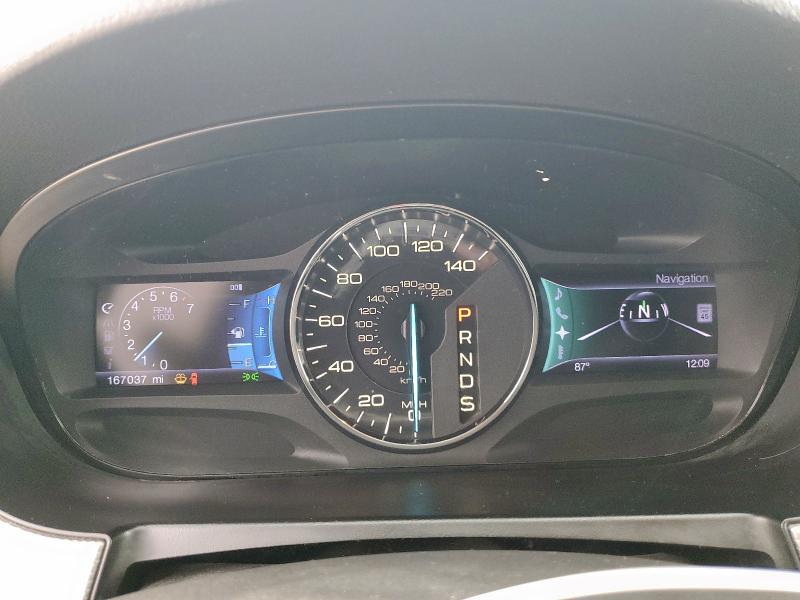 2FMDK3JC7DBB25437 - 2013 FORD EDGE SEL შავი ფოტო 9