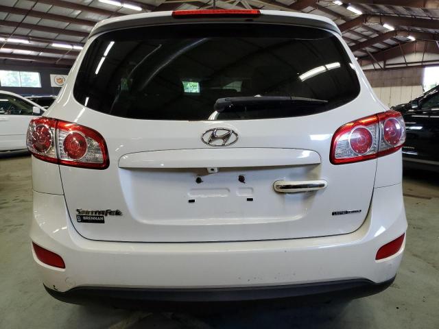 5XYZKDAG2CG135547 - 2012 HYUNDAI SANTA FE LIMITED WHITE photo 6