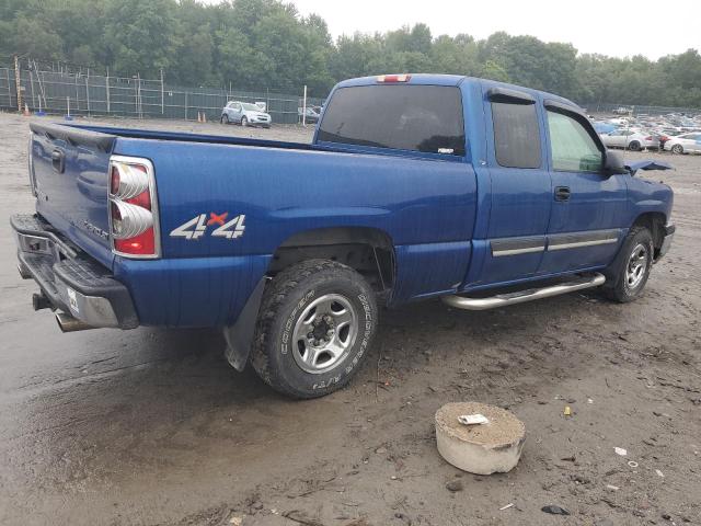 2GCEK19TX41361524 - 2004 CHEVROLET SILVERADO K1500 BLUE photo 3